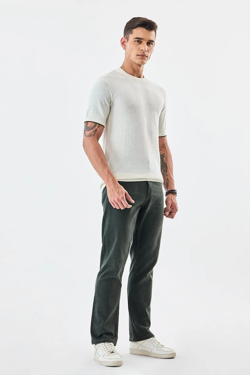 سنيتش تيشيرت قطن % بقصة عادية من كور لاب